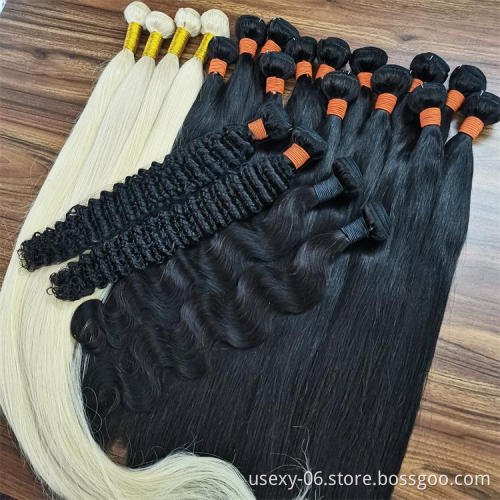 Virgin Mink Brazilian Hair,Virgin Cuticle Aligned Hair, Free Sample Virgin Brazilian Human Hair Bundles With Closure